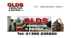 Desktop Screenshot of demolitionsalvage.co.uk