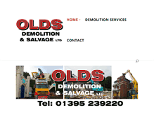 Tablet Screenshot of demolitionsalvage.co.uk